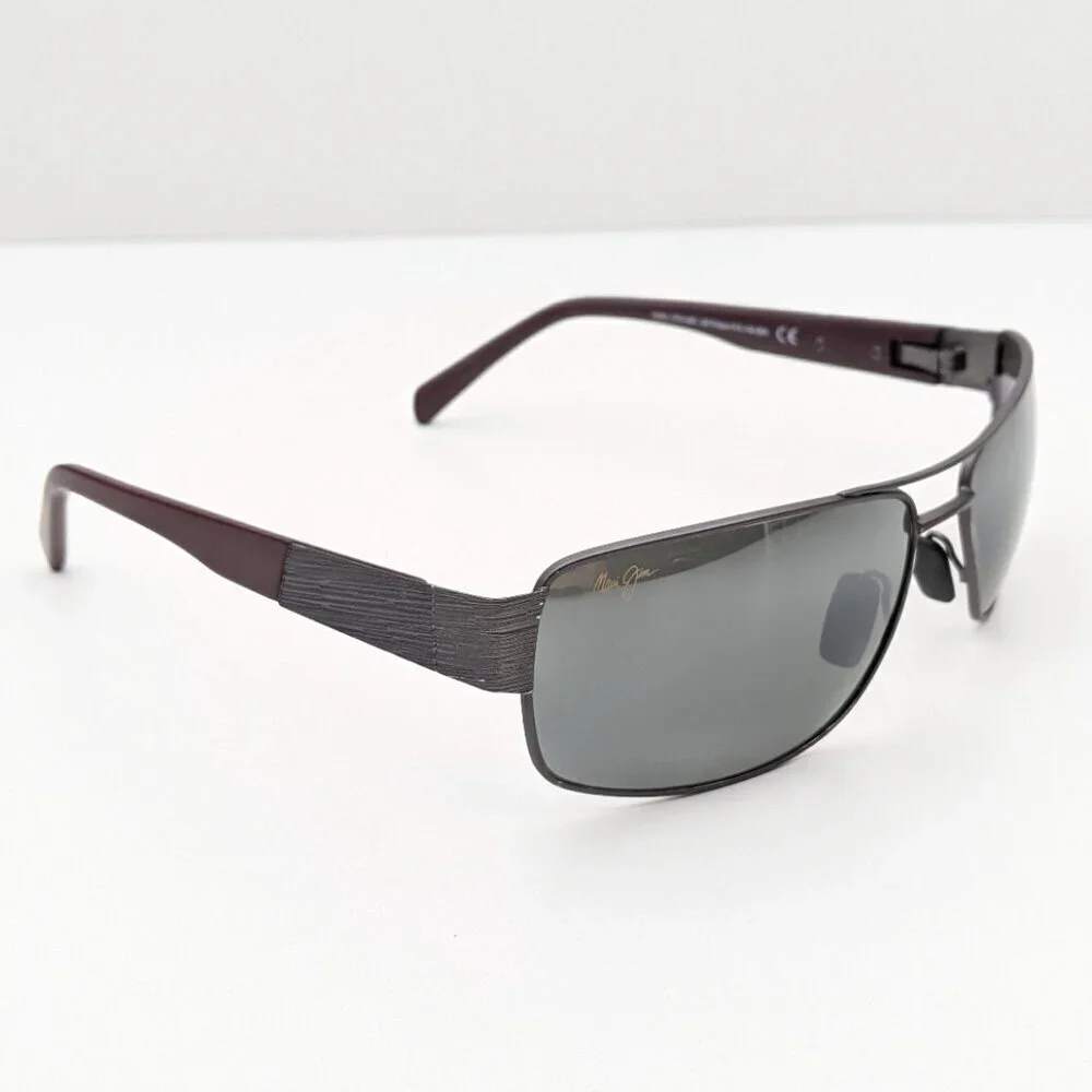 🕶️Made in Italy! Maui Jim OHIA MJ703-02S Pol. Sunglasses 63/17/135 | ALC417🕶️